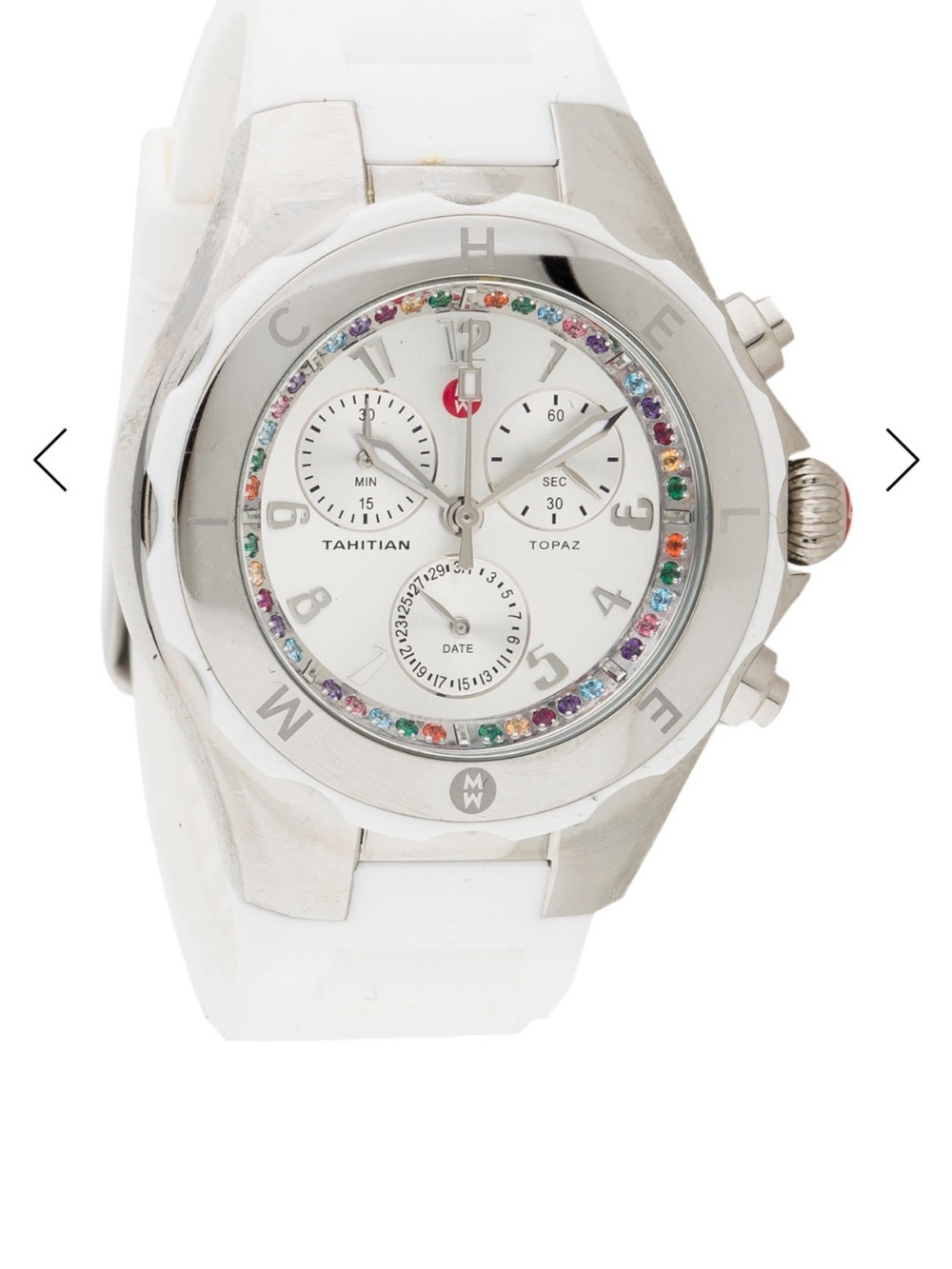 Michele Tahitian Jelly Bean Topaz Watch